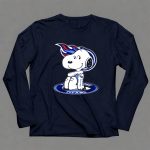 Tennessee Titans Snoopy Holding Football 6 Long Sleeves