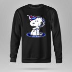 Tennessee Titans Snoopy Holding Football 9 Sweatshirt