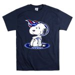 Tennessee Titans Snoopy Holding Football T Shirt 7