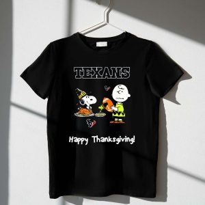 Texans Snoopy Charlie Brown Thanksgiving Football 1 T Shirt