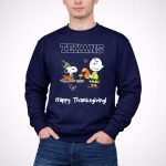 Texans Snoopy Charlie Brown Thanksgiving Football 3 Sweatshirt