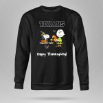 Texans Snoopy Charlie Brown Thanksgiving Football 9 Sweatshirt