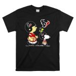 Texans Snoopy Football Adventure with Woodstock and Charlie Brown T Shirt 6