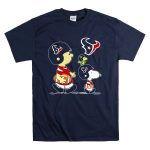 Texans Snoopy Football Adventure with Woodstock and Charlie Brown T Shirt 7