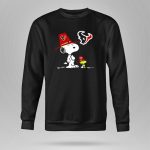 Texans Snoopy Woodstock Houston Texans 9 Sweatshirt