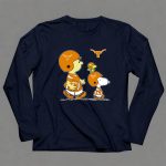Texas Longhorns Football Snoopy and Woodstock Charlie Brown Peanuts 6 Long Sleeves.jpg