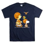 Texas Longhorns Football Snoopy and Woodstock Charlie Brown Peanuts T Shirt 7.jpg