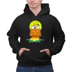 Texas Longhorns Snoopy Woodstock Halloween Pumpkins Moon 2 Hoodie.jpg