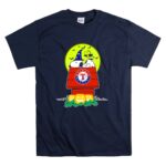 Texas Rangers Snoopy Woodstock Halloween Moon Pumpkins T Shirt 7.jpg