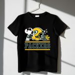 The Green Bay Packers Joe Cool And Woodstock Snoopy Mashup 1 T Shirt
