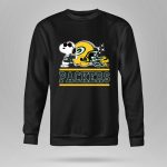 The Green Bay Packers Joe Cool And Woodstock Snoopy Mashup 9 Sweatshirt