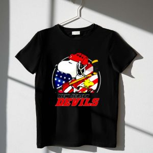 The New Jersey Devils Snoopy And Woodstock For 4th Of July 1 T Shirt.jpg