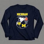 The Peanuts Snoopy Dunk Michigan Wolverines 6 Long Sleeves.jpg