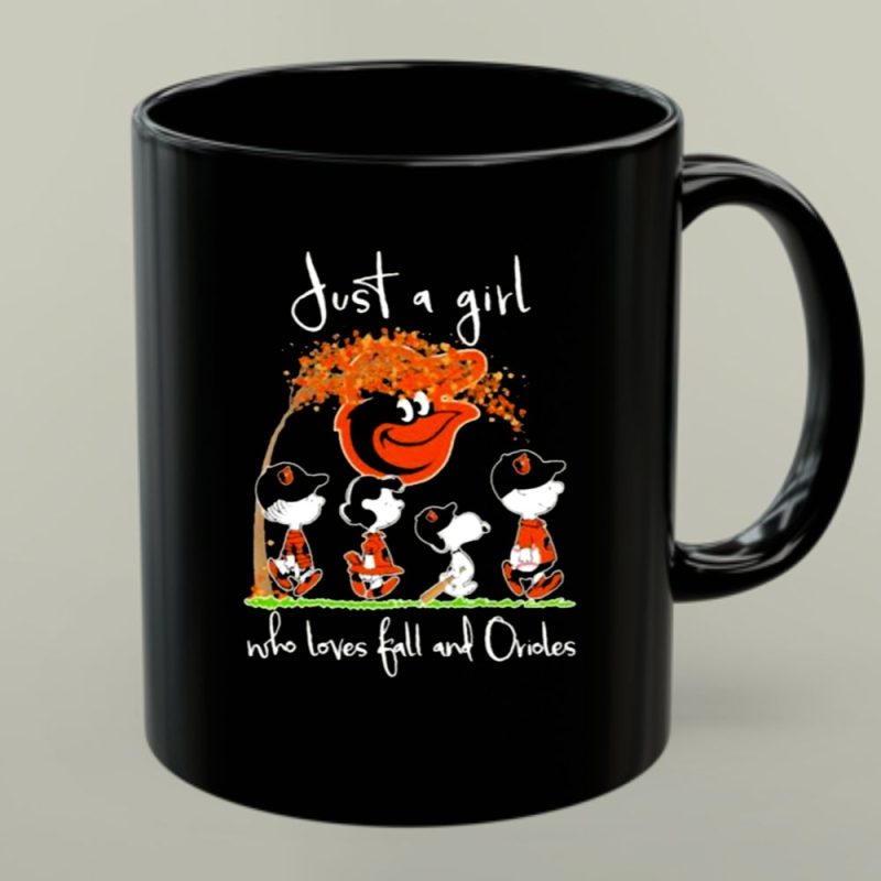 The Peanuts Snoopy And Friends Just A Girl Who Loves Fall 1 Mug.jpg