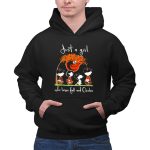 The Peanuts Snoopy and Friends Just a Girl who loves Fall 2 Hoodie