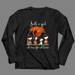 The Peanuts Snoopy and Friends Just a Girl who loves Fall 4 Long Sleeves