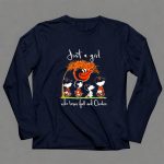 The Peanuts Snoopy and Friends Just a Girl who loves Fall 6 Long Sleeves