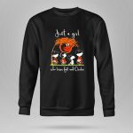The Peanuts Snoopy and Friends Just a Girl who loves Fall 9 Sweatshirt