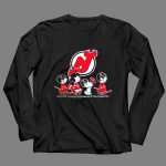 The Peanuts Snoopy and Friends New Jersey Devils Hocke 4 Long Sleeves.jpg