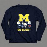 The peanuts michigan wolverines football go blue 6 Long Sleeves.jpg