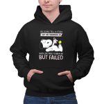 They Are Reminders of When Life Tried to Break Me but Failed Breast Cancer Snoopy and Woodstock 2 Hoodie