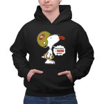 This Is For All U 49ers Haters San Francisco 49ers Snoopy Football 2 Hoodie