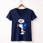 This Is For All U Bills Haters Snoopy Buffalo Bills Football Fan 5 Womens V Neck