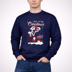 This Is My Christmas Snoopy Paint Logo Atlanta Falcons 3 Sweatshirt