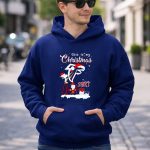 This Is My Christmas Snoopy Paint Logo Atlanta Falcons 8 Hoodie