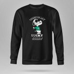 This Is My Lucky Shirt Peanuts St Patricks Day Snoopy Clover 9 Sweatshirt