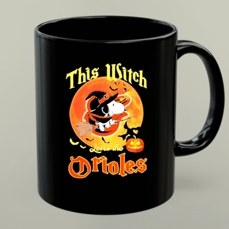 This Witch Loves The Baltimore Orioles Snoopy Halloween 1 Mug.jpg