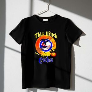 This Witch Loves The Chicago Cubs X Snoopy Halloween Shirt