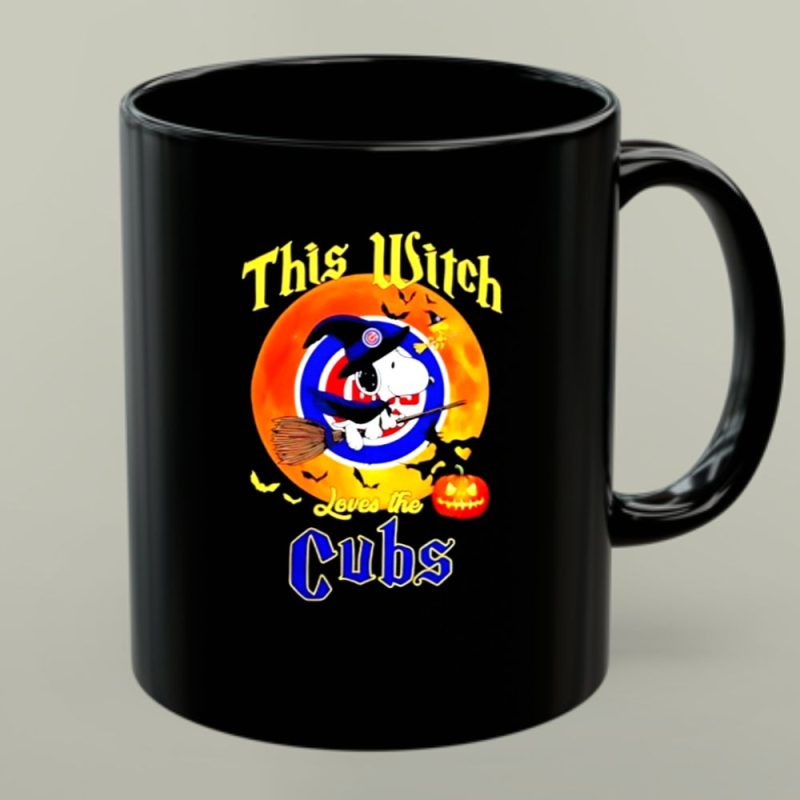 This Witch Loves The Chicago Cubs X Snoopy Halloween 1 Mug.jpg