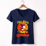 This Witch Loves The Cleveland Guardians x Snoopy Halloween 5 Womens V Neck.jpg