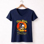 This Witch Loves The San Diego Padres x Snoopy Halloween 5 Womens V Neck.jpg