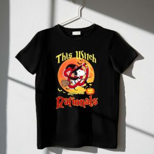 This Witch Loves The Washington Nationals Snoopy Halloween Shirt