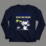 Thunder Make Me Drink Snoopy Oklahoma City Thunder Fans 6 Long Sleeves