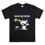 Thunder Make Me Drink Snoopy Oklahoma City Thunder Fans T Shirt 6