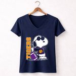 Tigers Snoopy Clemson Football Paw 5 Womens V Neck.jpg
