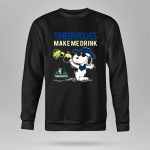 Timberwolves Make Me Drink Minnesota Timberwolves Snoopy Fans 9 Hoodie