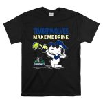 Timberwolves Make Me Drink Minnesota Timberwolves Snoopy Fans T Shirt 6