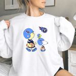 Titans Football Snoopy and Friends Helmet Walk 9 Sweatshirt