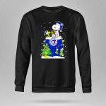 Toronto Blue Jays Snoopy Christmas Tree Gift Scene 9 Sweatshirt.jpg