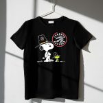 Toronto Raptors Snoopy Woodstock Pilgrim Hats Peanuts Basketball 1 T Shirt