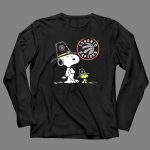 Toronto Raptors Snoopy Woodstock Pilgrim Hats Peanuts Basketball 4 Long Sleeves