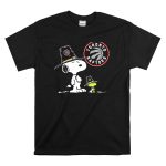 Toronto Raptors Snoopy Woodstock Pilgrim Hats Peanuts Basketball T Shirt 6