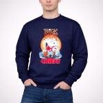 Trick Treat Snoopy Teams Kansas City Chiefs Halloween 3 Sweatshirt