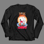 Trick Treat Snoopy Teams Kansas City Chiefs Halloween 4 Long Sleeves