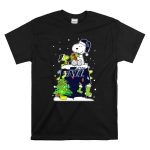 Utah Jazz Snoopy Christmas Holiday Celebration T Shirt 6