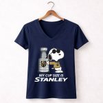 Vegas Golden Knights My Cup Size Is Stanley Snoopy 5 Womens V Neck.jpg